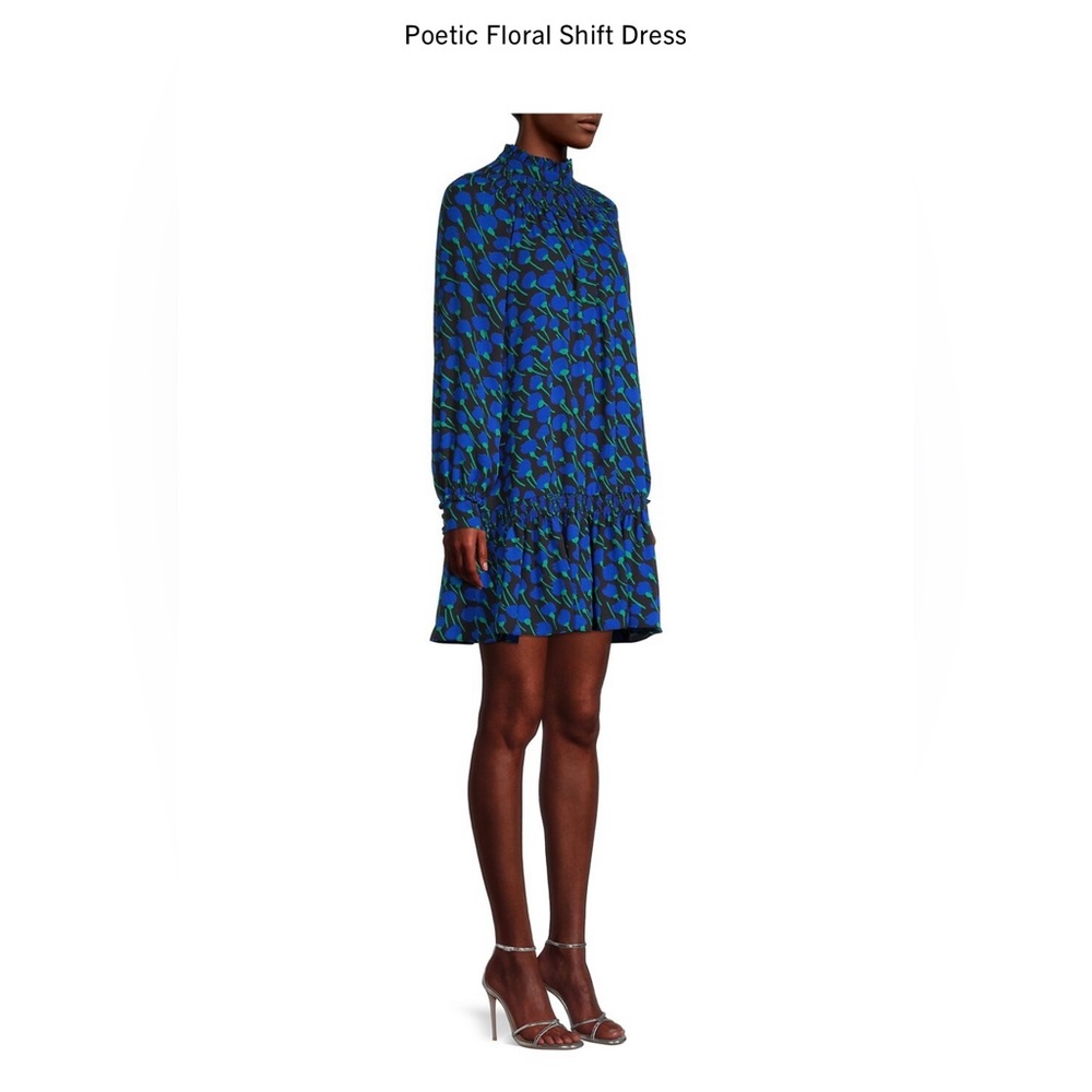 NWT Kate Spade Poetic floral shift dress in XXS